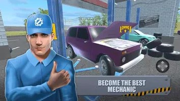 Screenshot Sim Mechanic Service Station Mod APK