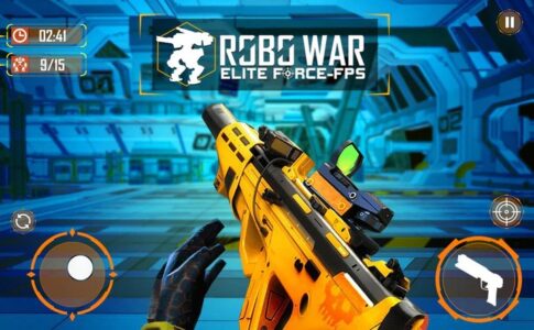 Screenshot Real Robots War Gun Shoot 3D Mod APK