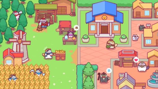 Screenshot Cat Town Valley: Healing Farm Mod APK