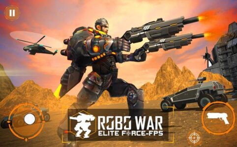 Screenshot Real Robots War Gun Shoot 3D Mod APK