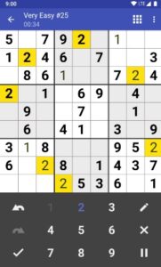 Screenshot Andoku Sudoku 3 Mod APK