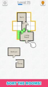 Screenshot Room Sort - Floor Plan Game Mod APK