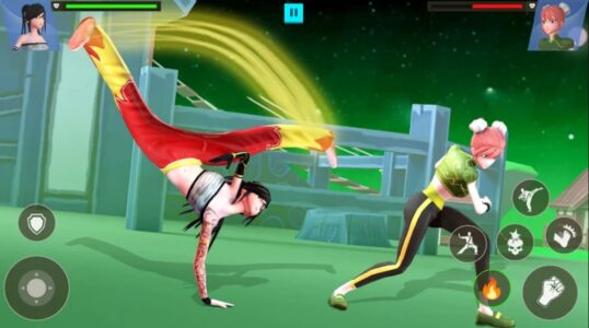 Screenshot Anime Fighting Game Mod APK