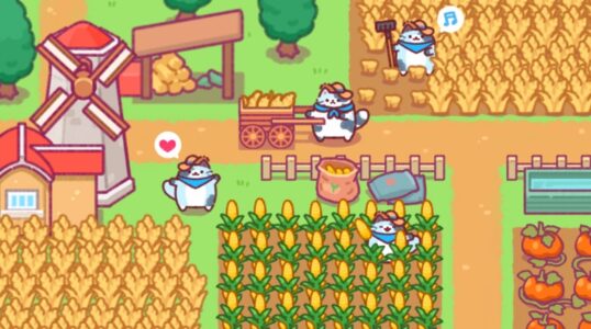 Screenshot Cat Town Valley: Healing Farm Mod APK