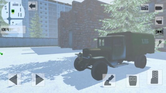 Screenshot Soviet Truck Driver Mod APK