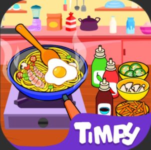 Timpy Cooking Games for Kids Mod Apk v6.5.2 (Keine Werbung) herunterladen – Neueste Version 2025