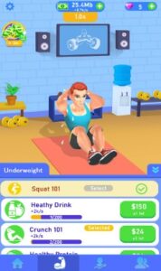 Screenshot Idle Workout Success Life Mod APK