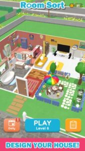 Screenshot Room Sort - Floor Plan Game Mod APK