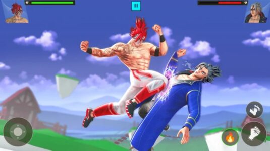 Screenshot Anime Fighting Game Mod APK