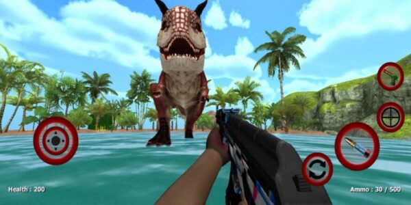 Screenshot Dinosaur Bloody Mod APK