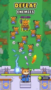 Screenshot Cat Wizard: Survivor Mod APK