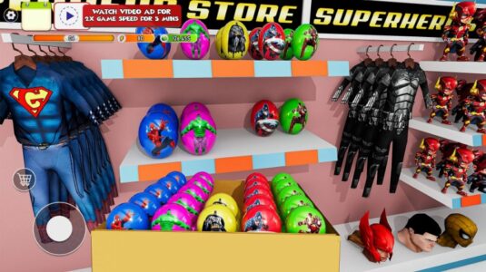 Screenshot Superhero Supermarket Sim! Mod APK