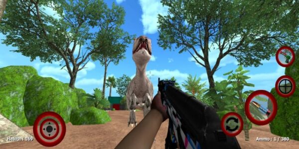 Screenshot Dinosaur Bloody Mod APK