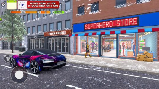 Screenshot Superhero Supermarket Sim! Mod APK