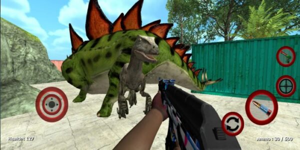 Screenshot Dinosaur Bloody Mod APK