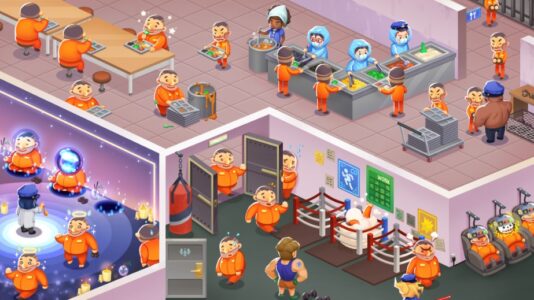 Screenshot Idle Prison Tycoon Mod APK