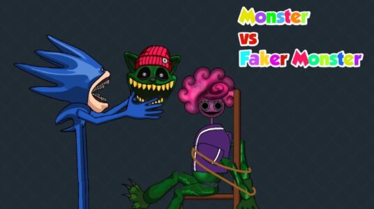 Screenshot Blue Monster: Ragdoll Battle Mod APK