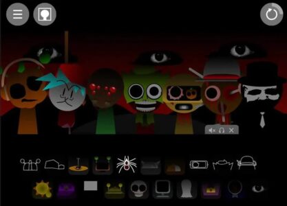 Screenshot Rhythm Box Sprunki Halloween Edition Mod APK