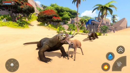 Screenshot Komodo Dragon : Dragon Games Mod APK