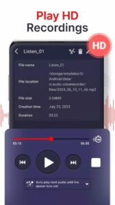 Screenshot Voice Recorder Mod APK