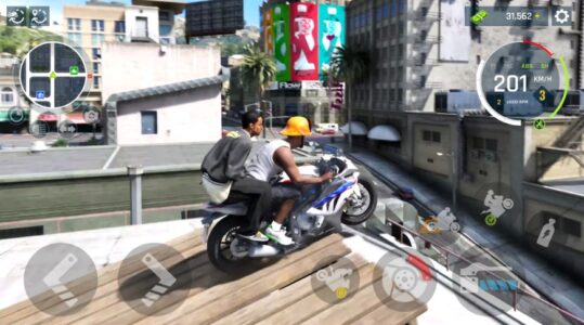 Screenshot Real Motocycle Driving Game 3D Mod APK