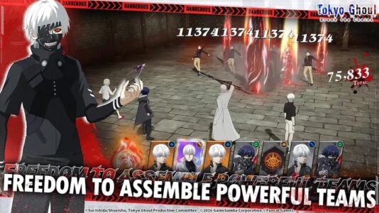 Screenshot Tokyo Ghoul · Break the Chains Mod APK