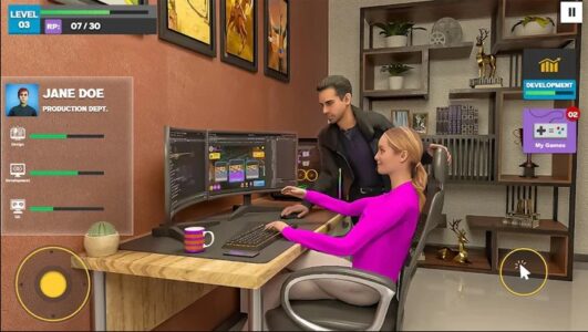 Screenshot Game Dev Story 3D Simulator Mod APK