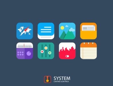 Screenshot Lanting Icon Pack: Colorful Mod APK