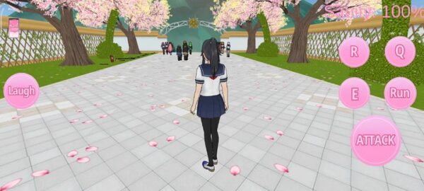 Screenshot yamdere fangame Mod APK