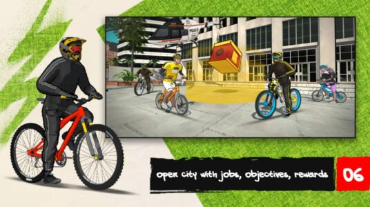 Screenshot Bicycle Pizza Delivery! Mod APK