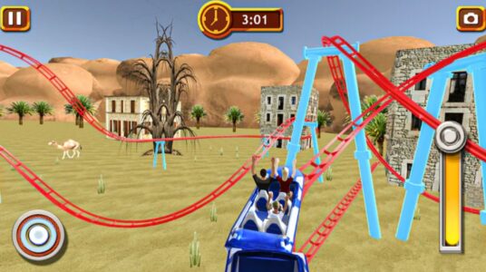 Screenshot Roller Coaster Train Adventure Mod APK