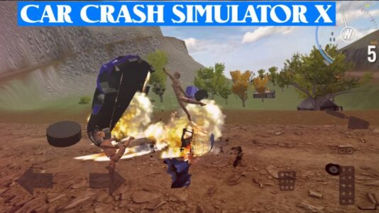 Screenshot Car Crash Simulator X Mod APK