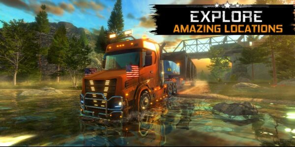 Screenshot Truck Simulator USA Mod APK