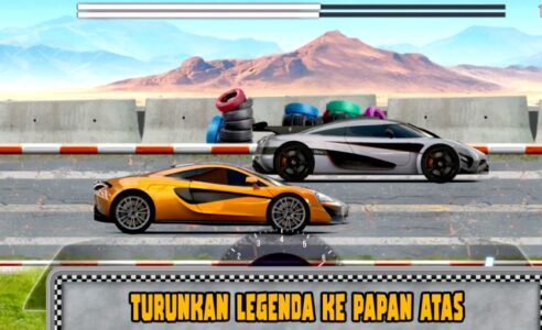 Screenshot Nitro Speed: Drag Racing 2D Mod APK