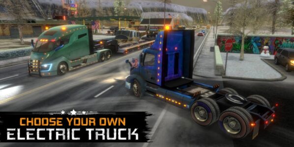 Screenshot Truck Simulator USA Mod APK