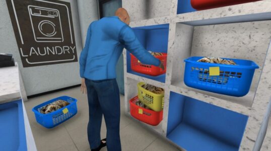 Screenshot Laundry Store Simulator Mod APK