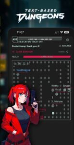 Screenshot CyberCode: Cyberpunk MMORPG Mod APK