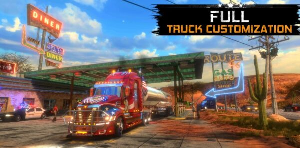 Screenshot Truck Simulator USA Mod APK