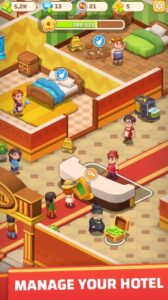 Screenshot My Tiny Hotel - Idle Simulator Mod APK