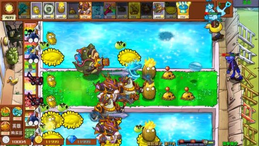 Screenshot pvzzj Mod APK