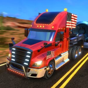 Screenshot Truck Simulator USA Mod APK