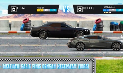 Screenshot Nitro Speed: Drag Racing 2D Mod APK