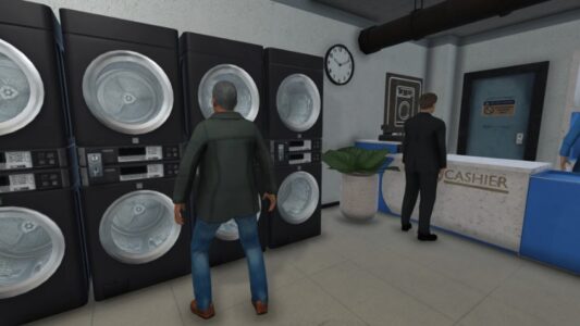 Screenshot Laundry Store Simulator Mod APK