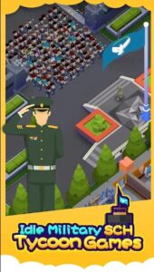 Screenshot Idle Military SCH Tycoon Games Mod APK