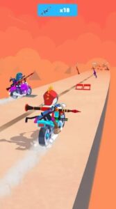 Screenshot Shooting Bikes: Fury Raider Mod APK