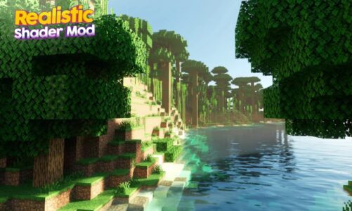 Screenshot Realistic Shader Mod Minecraft Mod APK