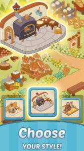 Screenshot Merge Cartoon : Renovate Town Mod APK