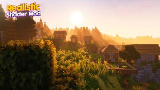 Screenshot Realistic Shader Mod Minecraft Mod APK