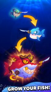 Screenshot Sword Fish.IO: Fish Clash Mod APK