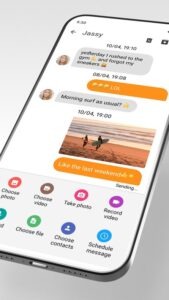 Screenshot Simple SMS Messenger Mod APK